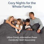 Dark Grey Microfiber Sheet Set